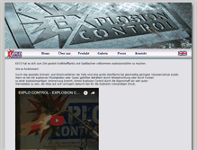 Tablet Screenshot of explosioncontrol.com